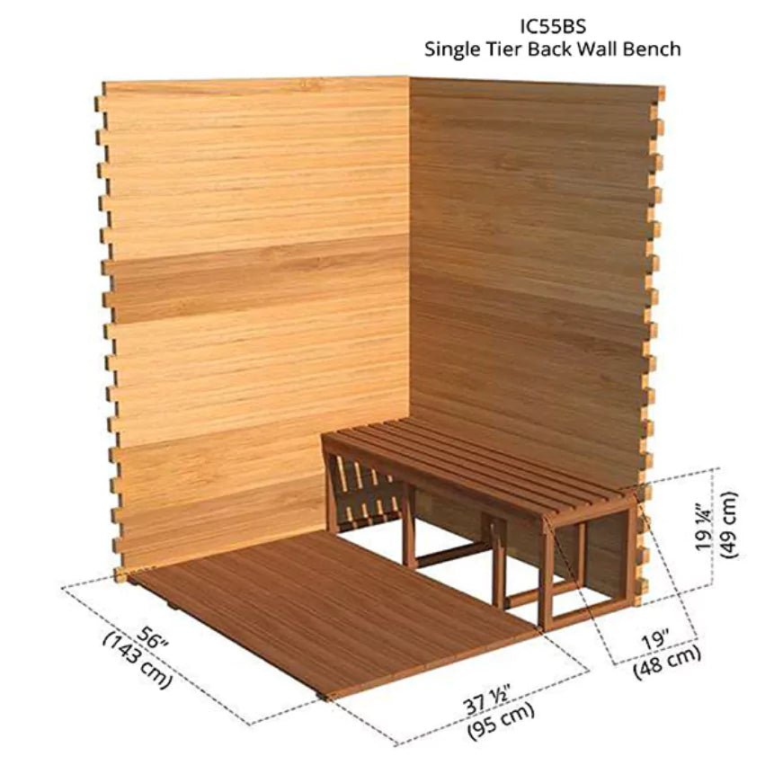 Dundalk – 5’x5′ Indoor Cabin Sauna - Image 7