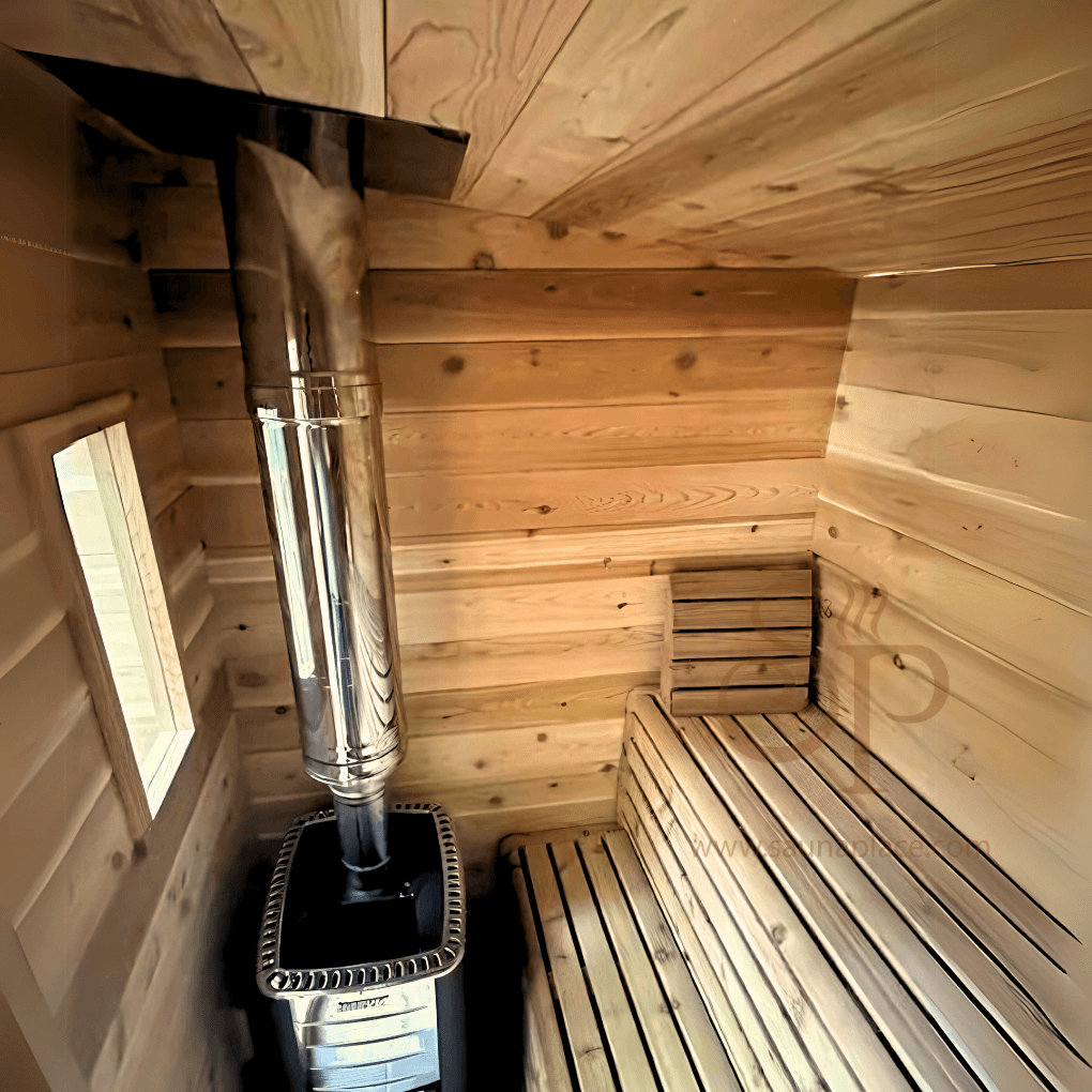 Heritage 4 People 7' x 7' Cabin Sauna - Image 6