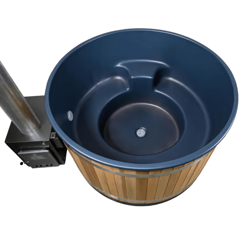 Almost Heaven - Kirami 4-Person Wood-Heated Barrel Soak Tub for Hot & Cold Plunges - Image 3