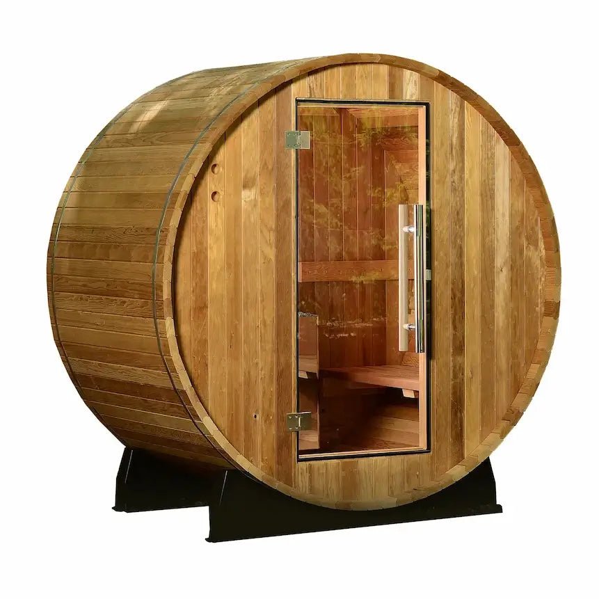Almost Heaven Salem 2 Person Barrel Sauna 6′ x 4′