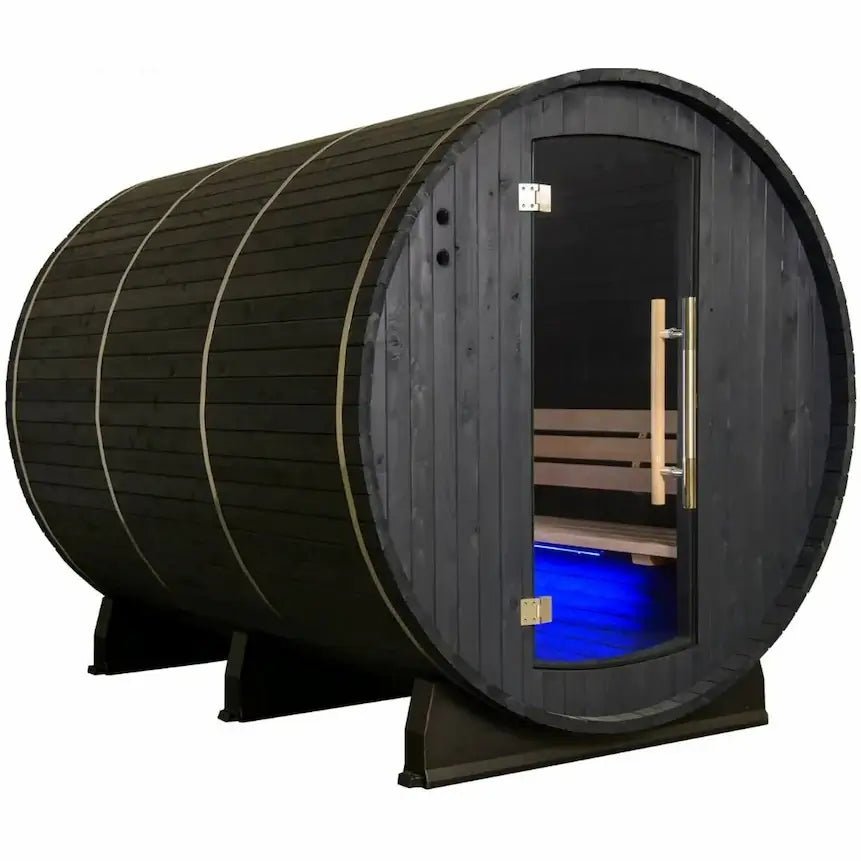 Almost Heaven Salem 2 Person Barrel Sauna 6′ x 4′ - Image 2