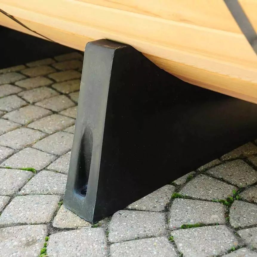 Almost Heaven 6′ x 4’+1′ Vienna 2-Person Barrel Sauna - Image 4