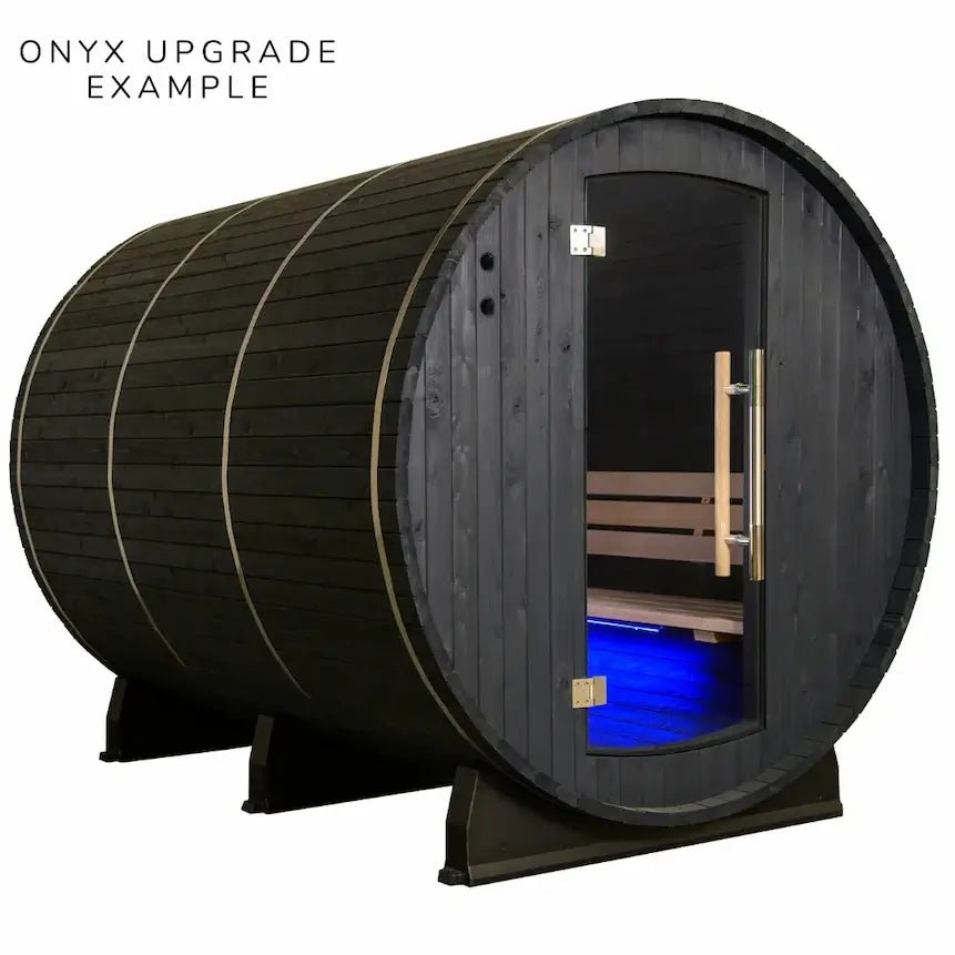 Almost Heaven 6′ x 8′ Princeton 6-person Barrel Sauna - Image 2