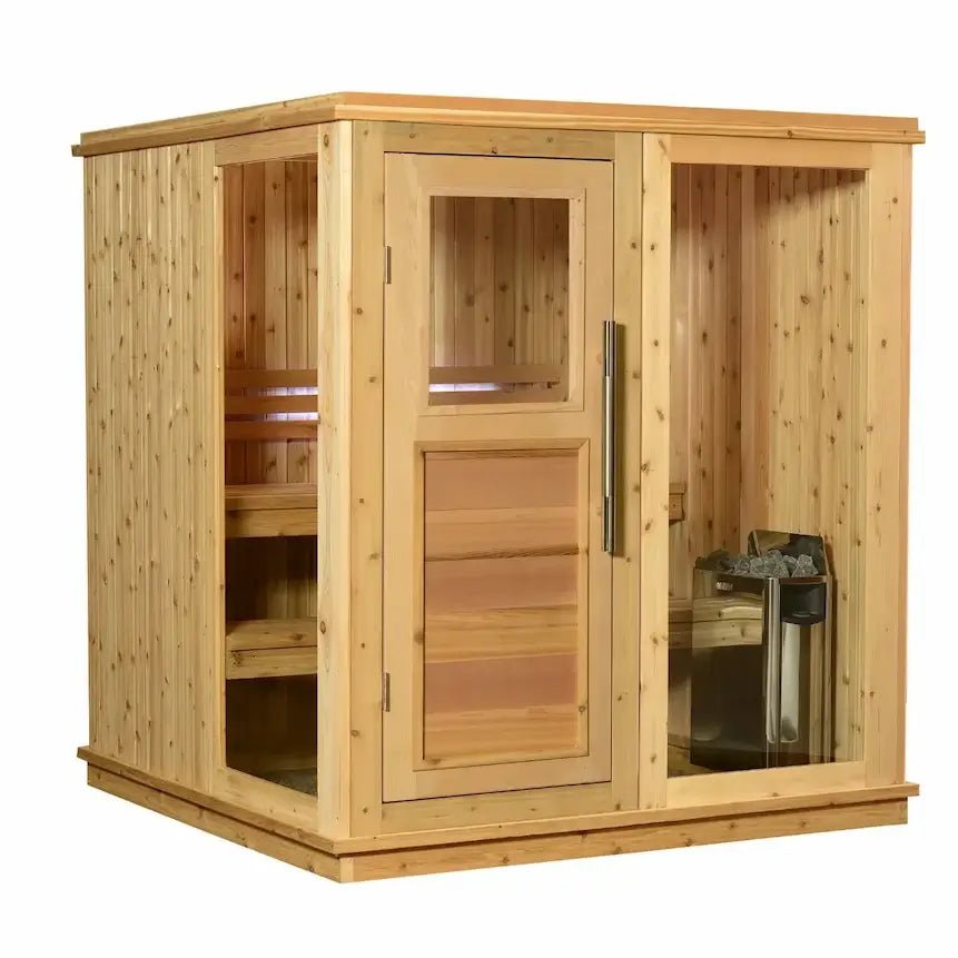 Almost Heaven Grayson 4 Person Indoor Sauna - Image 2