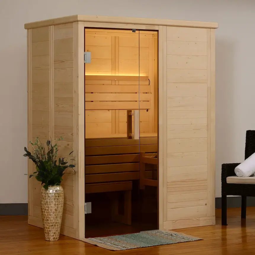 Almost Heaven Hillsboro 2-Person Prebuilt Sauna - Image 8