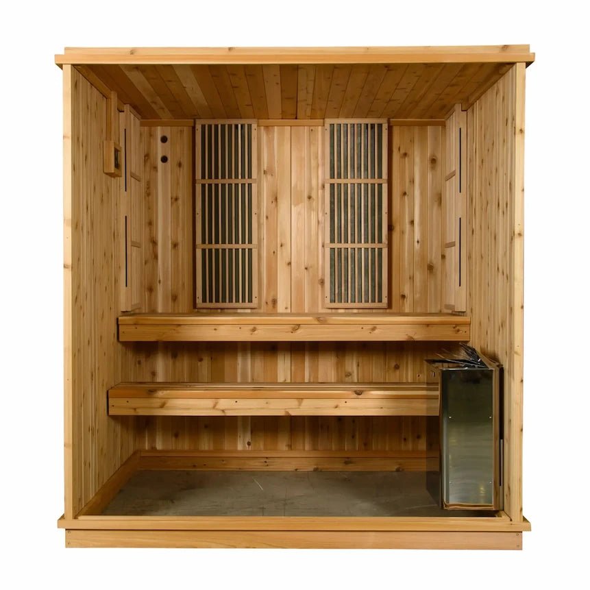 Almost Heaven Rainelle 4 Person Indoor Sauna - Image 2
