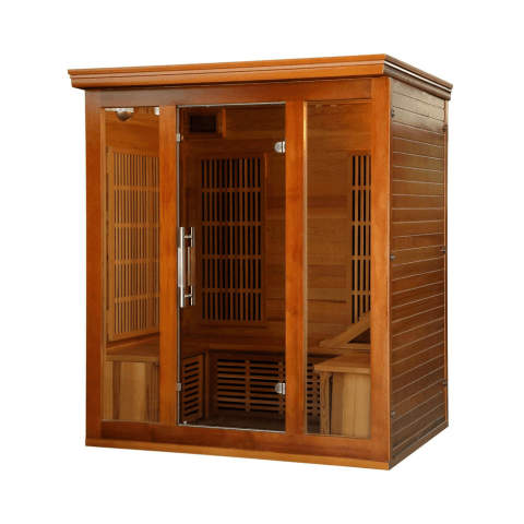 HeatWave Cedar Elite 3-4 Person Infrared Sauna