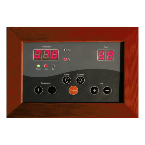 HeatWave Great Bear 6 Person Cedar Infrared Sauna - Image 3