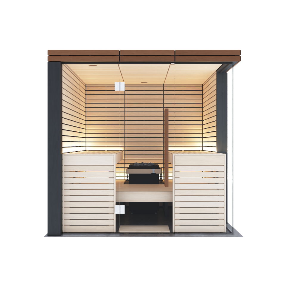 Harvia Lindea View Sauna Cabin - Large - Image 7