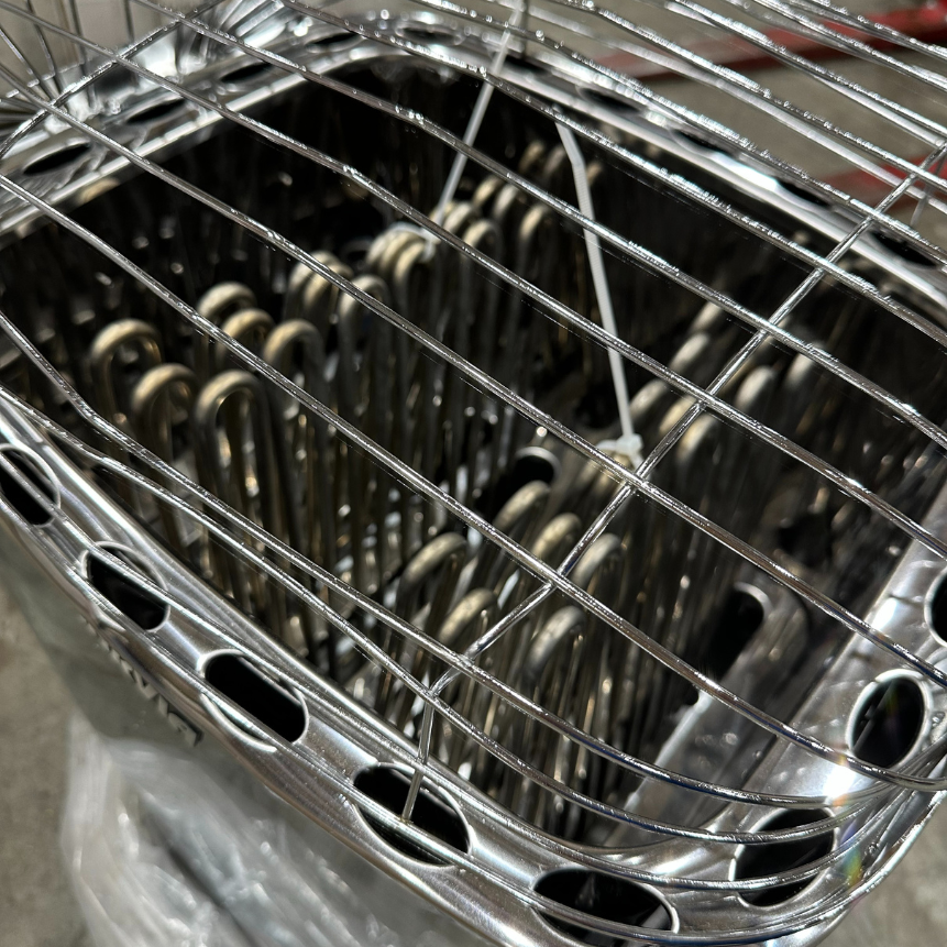 Harvia Club 15kW Electric Sauna Heater – 208V/3 Phase (Dent on Top Cover, Bent Cage) - Image 2