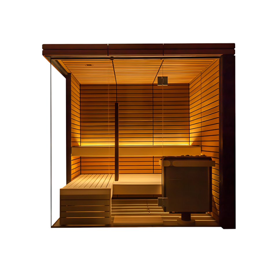 Harvia Lindea View Sauna Cabin - Small