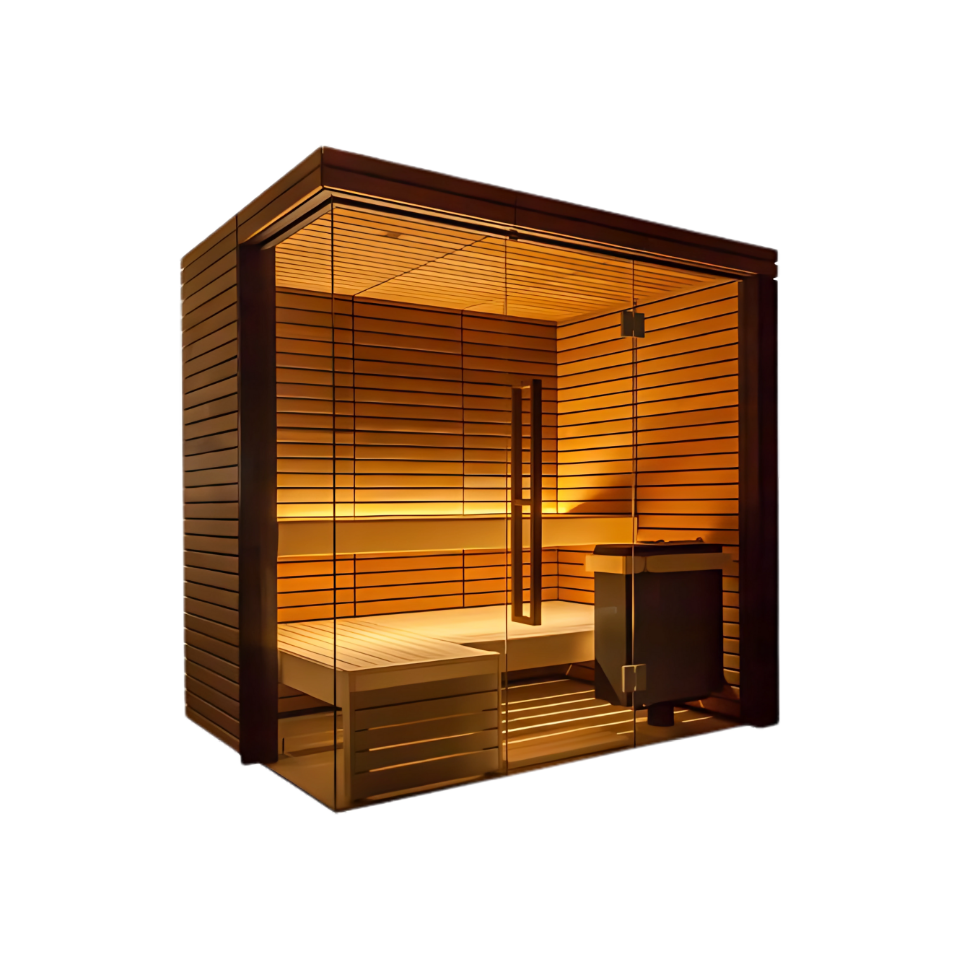 Harvia Lindea View Sauna Cabin - Small - Image 2