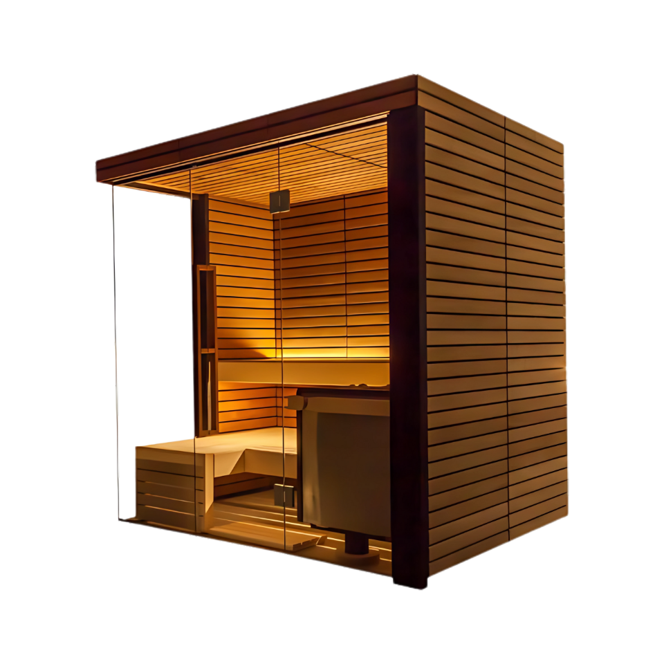 Harvia Lindea View Sauna Cabin - Small - Image 3