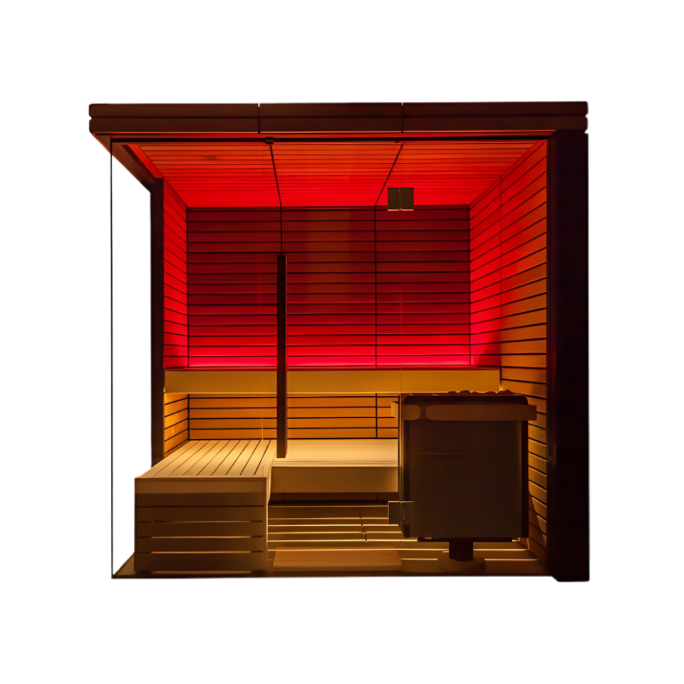 Harvia Lindea View Sauna Cabin - Small - Image 4