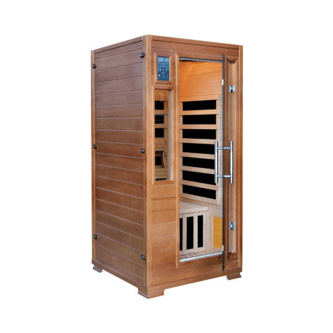 HeatWave Majestic 1-2 Person Hemlock Carbon Infrared Sauna - Image 2