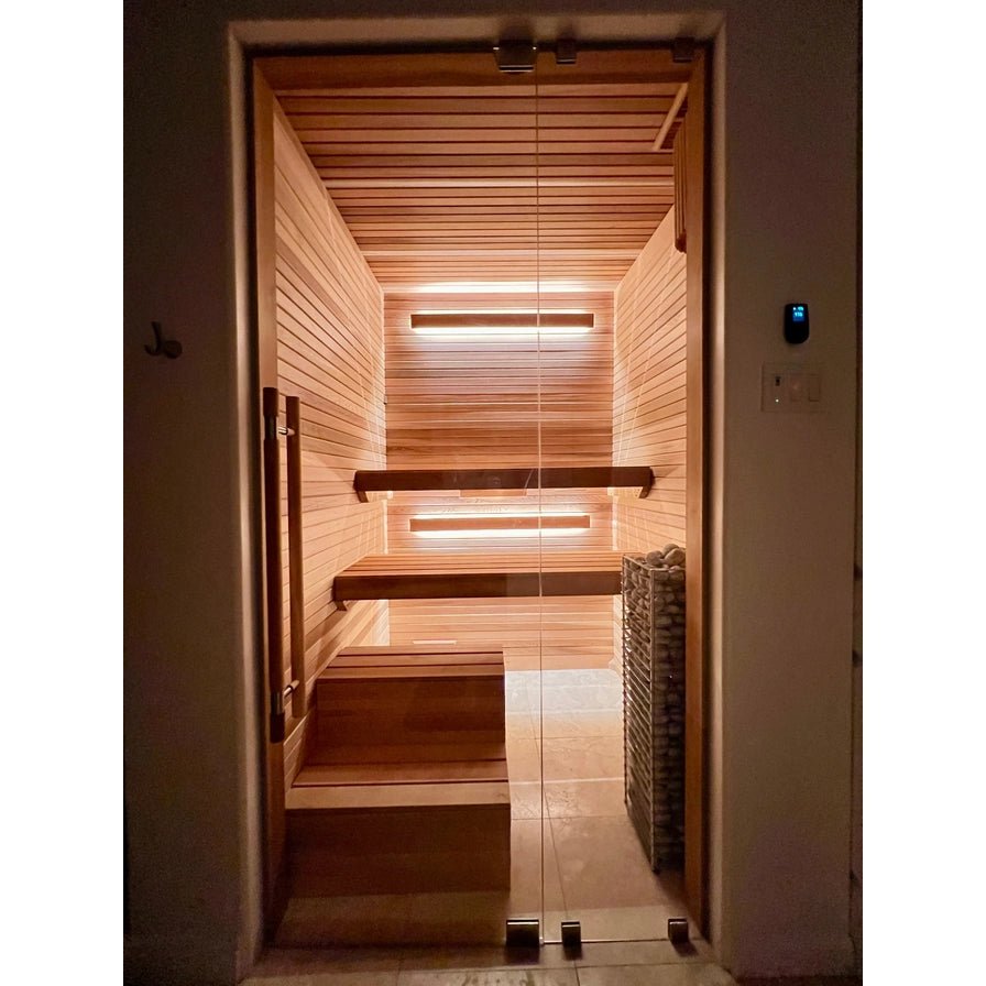 Custom Indoor Cedro Sauna™ Maui 10’x11’ cut to your precise dimensions