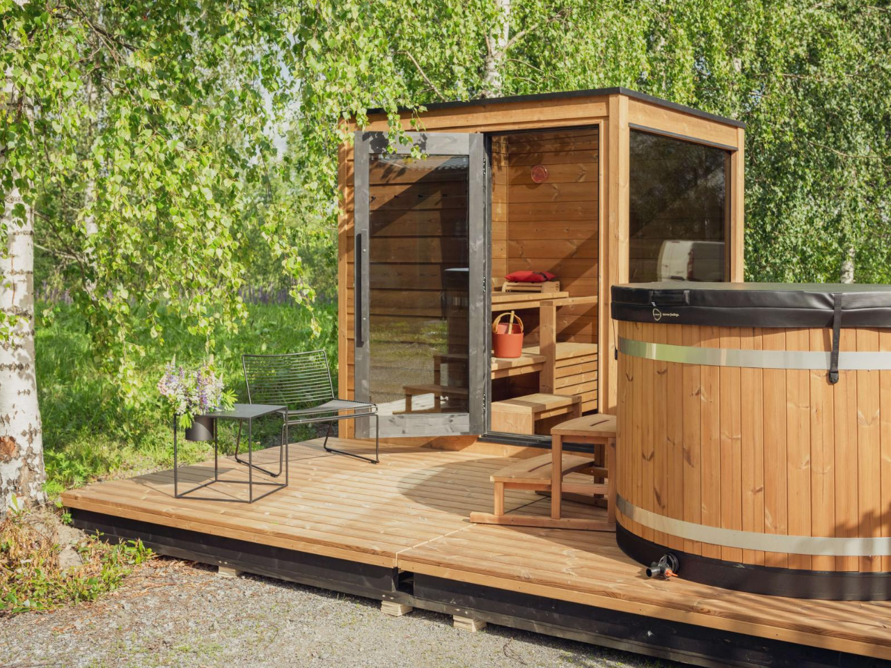 Harvia Nordic Dawn Sauna Cabin - Image 4
