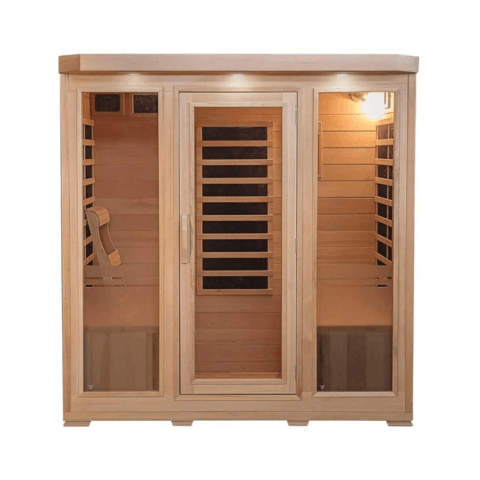 HeatWave Sonoma 4 Person Hemlock Carbon Infrared Sauna