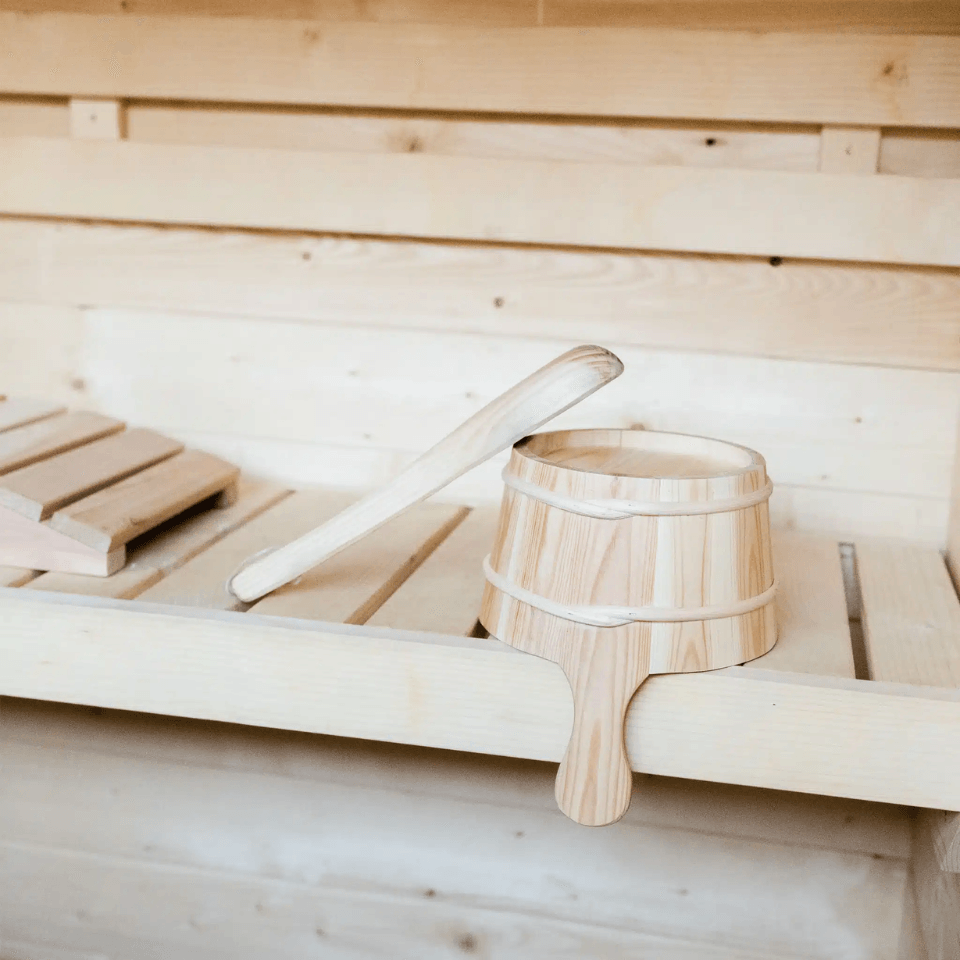 Almost Heaven Timberline 6-Person Cabin Sauna - Image 2