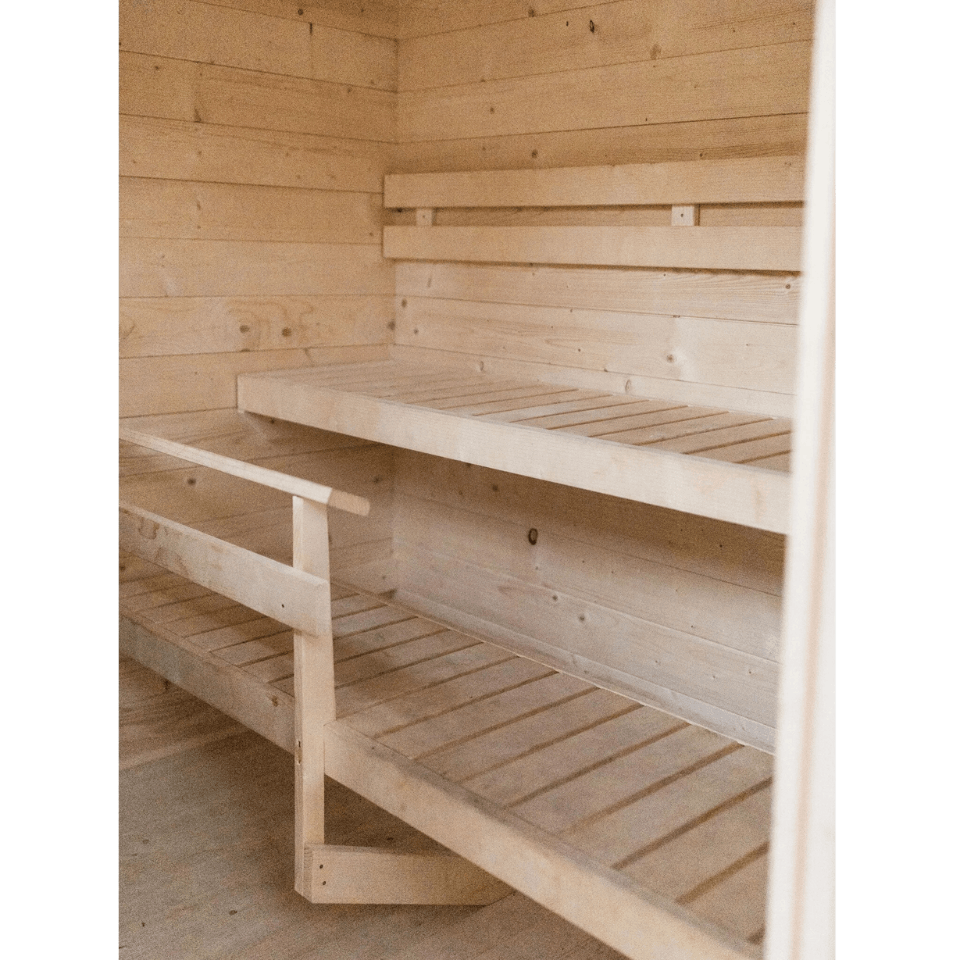 Almost Heaven Timberline 6-Person Cabin Sauna - Image 3