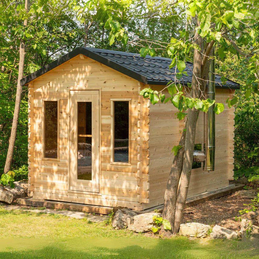 Dundalk Canadian Timber Georgian Cabin Sauna - Image 3