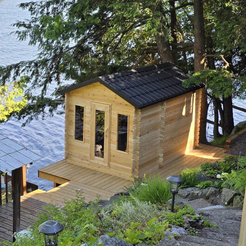 Dundalk Canadian Timber Georgian Cabin Sauna - Image 11