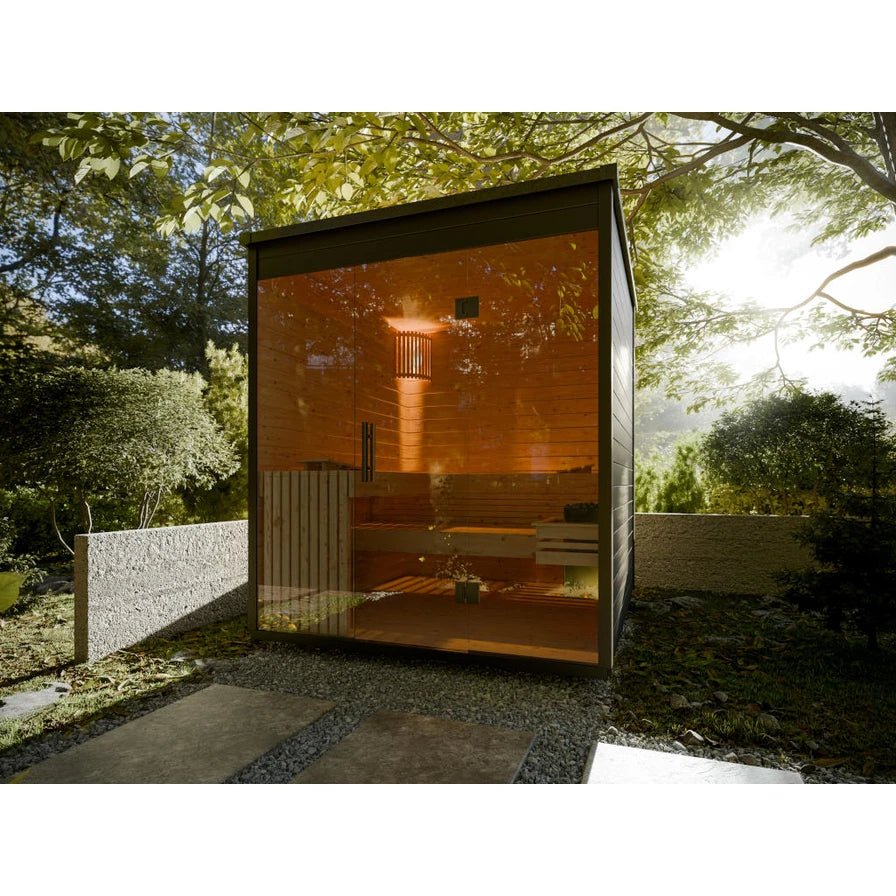 Heritage Lux Serena Outdoor Sauna - Image 4