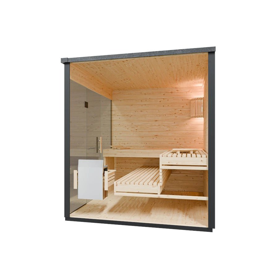 Heritage Lux Serena Outdoor Sauna - Image 3