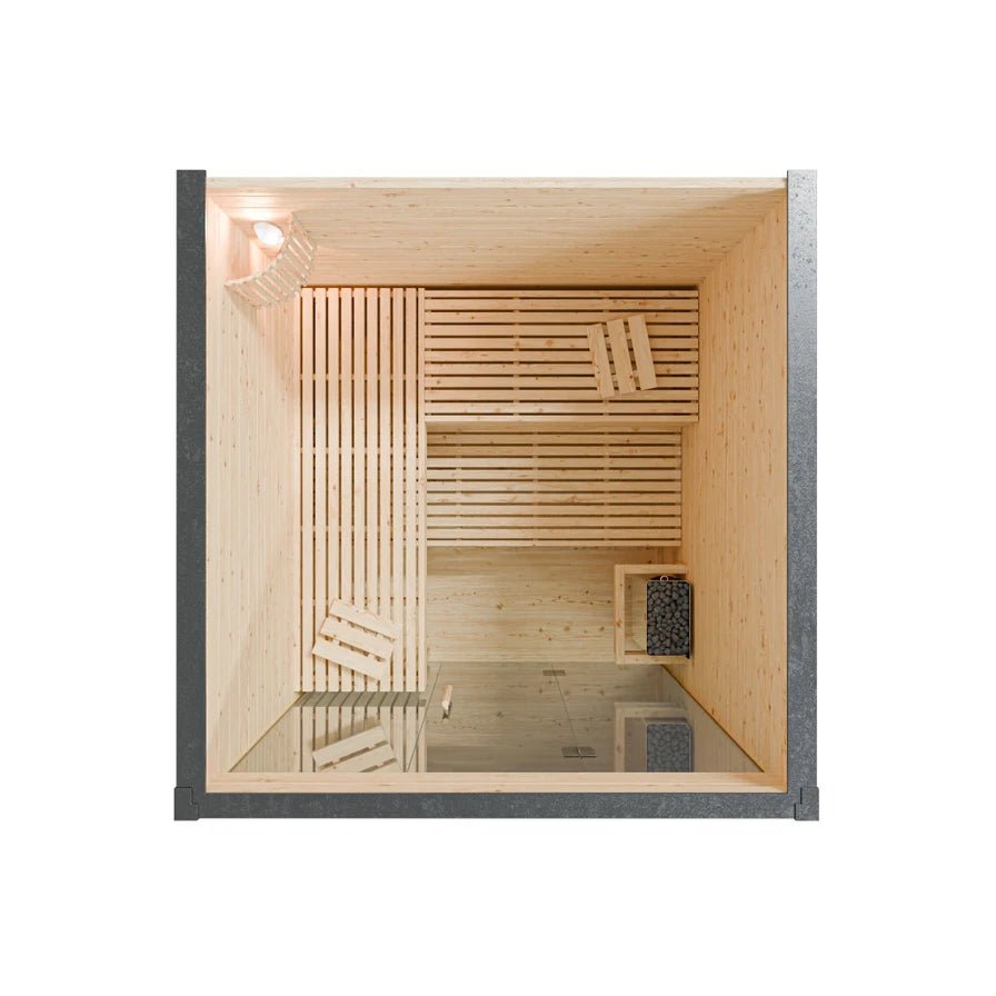 Heritage Lux Serena Outdoor Sauna - Image 9