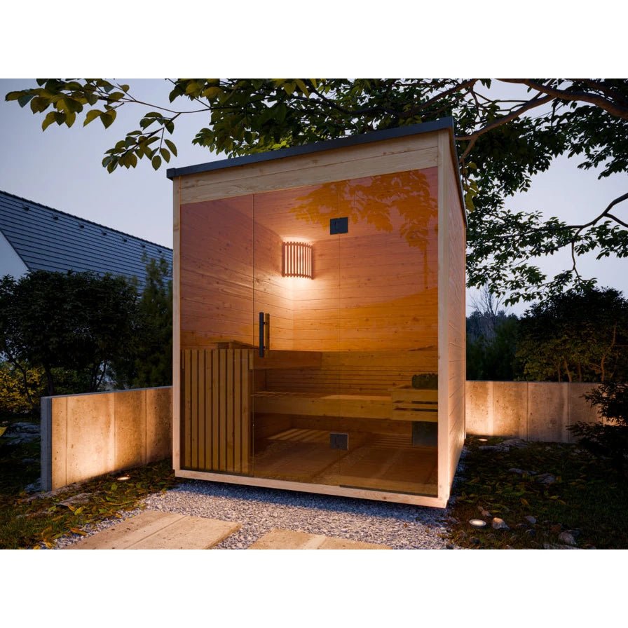 Heritage Lux Serena Outdoor Sauna - Image 5