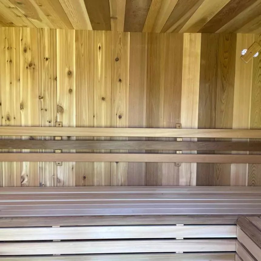 Dundalk 8'x6' (244x182cm) Luna Sauna - Knotty Cedar - Image 5
