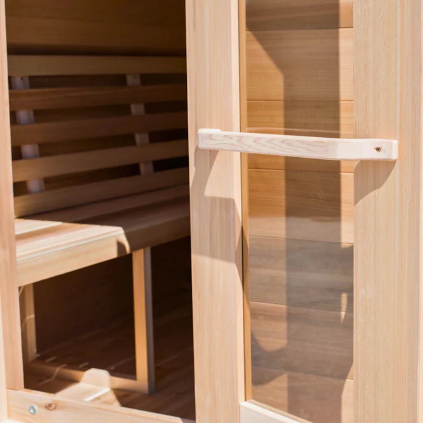 Dundalk 7′ x 7′ MINI POD Clear Cedar Sauna - Image 7