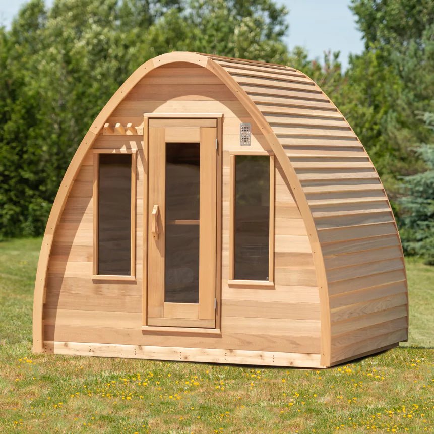 Dundalk 8′ x 6′ POD Clear Cedar Sauna - Image 9