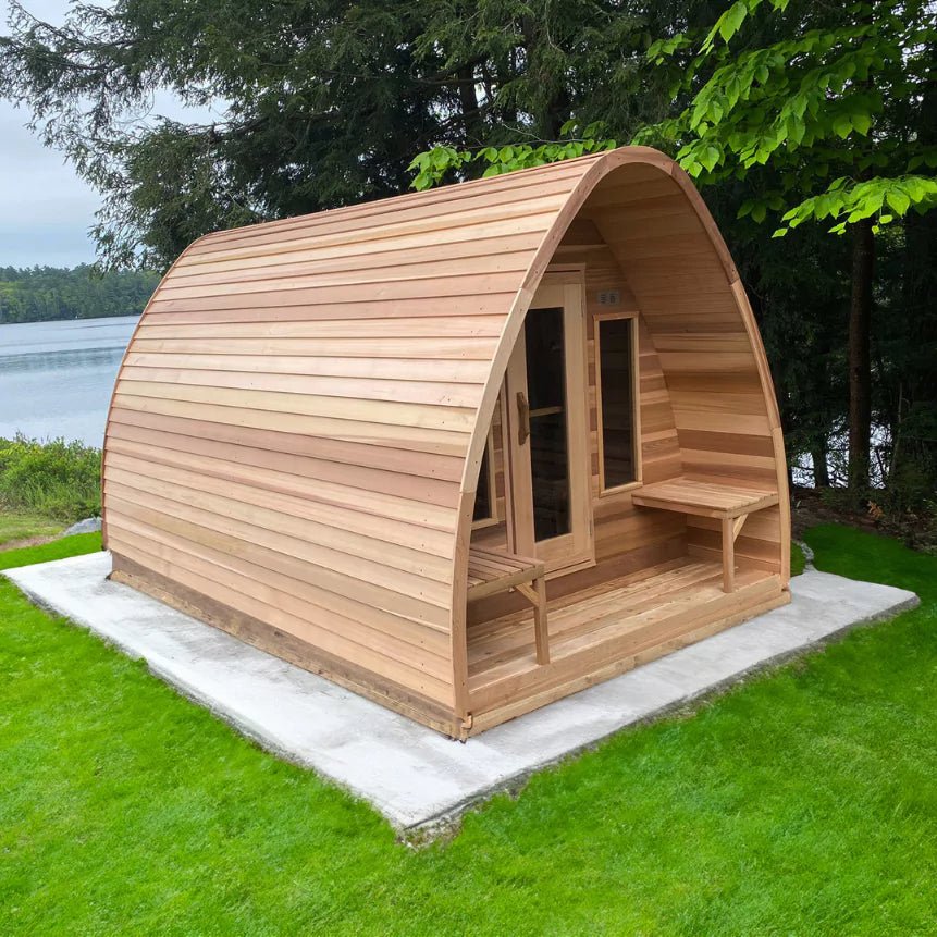 Dundalk 8′ x 6′ POD Clear Cedar Sauna - Image 2