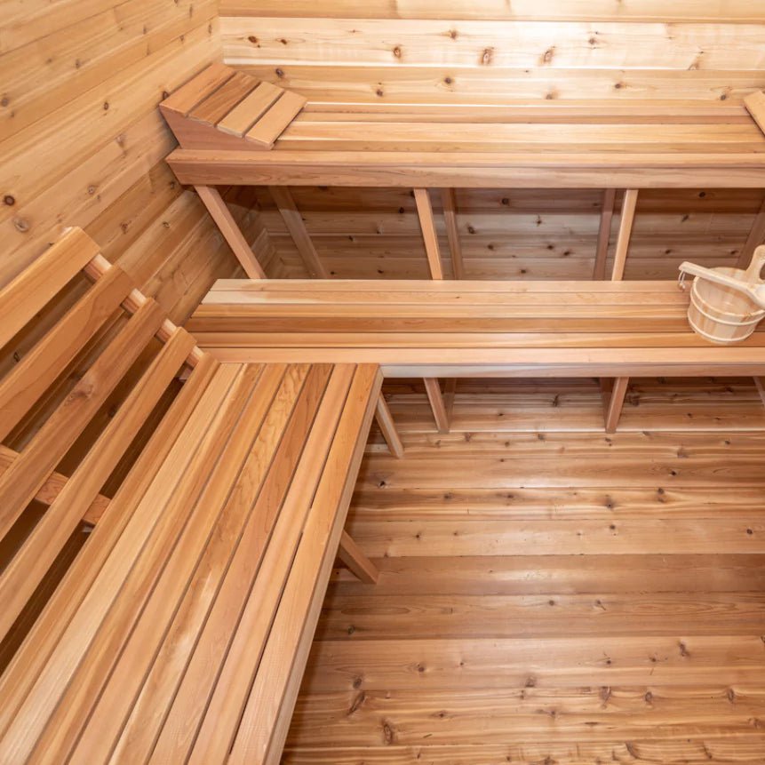 Dundalk 8′ x 6′ POD Knotty Cedar Sauna - Image 5