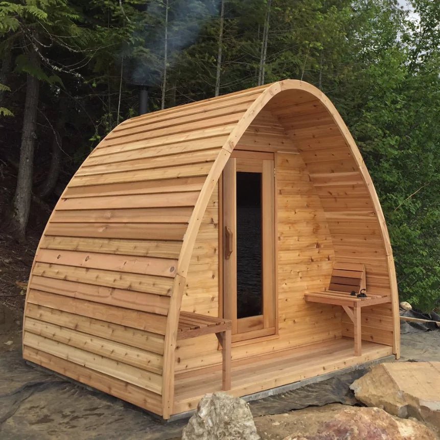 Dundalk 8′ x 6′ POD Knotty Cedar Sauna