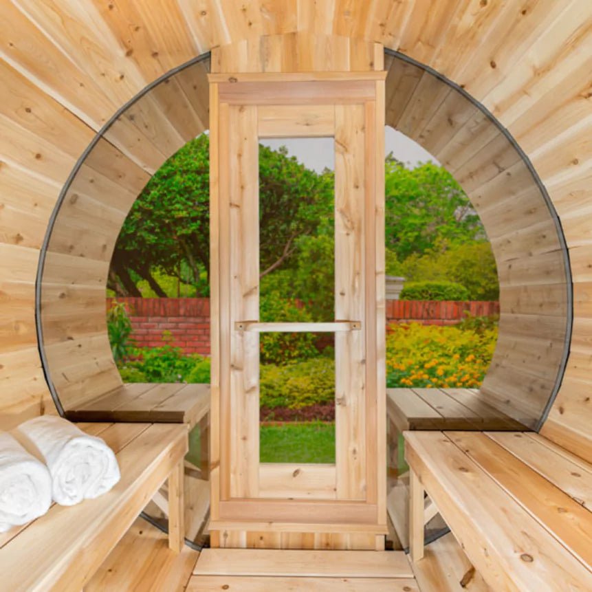 Dundalk Canadian Timber Tranquility MP Barrel Sauna - Image 2