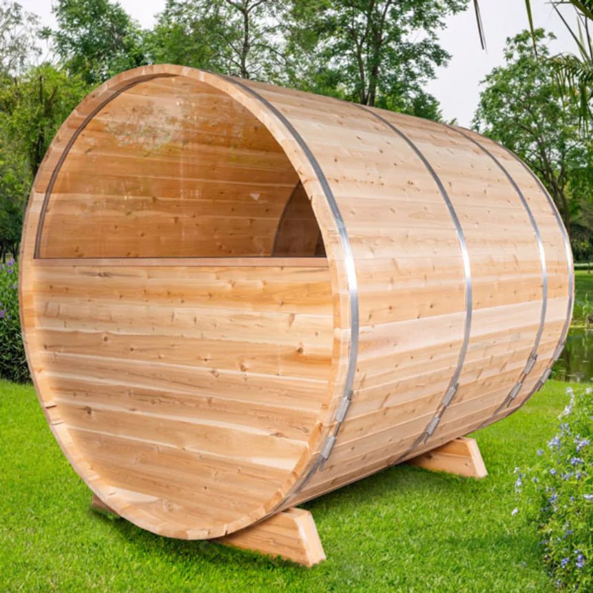 Dundalk Canadian Timber Tranquility MP Barrel Sauna - Image 6